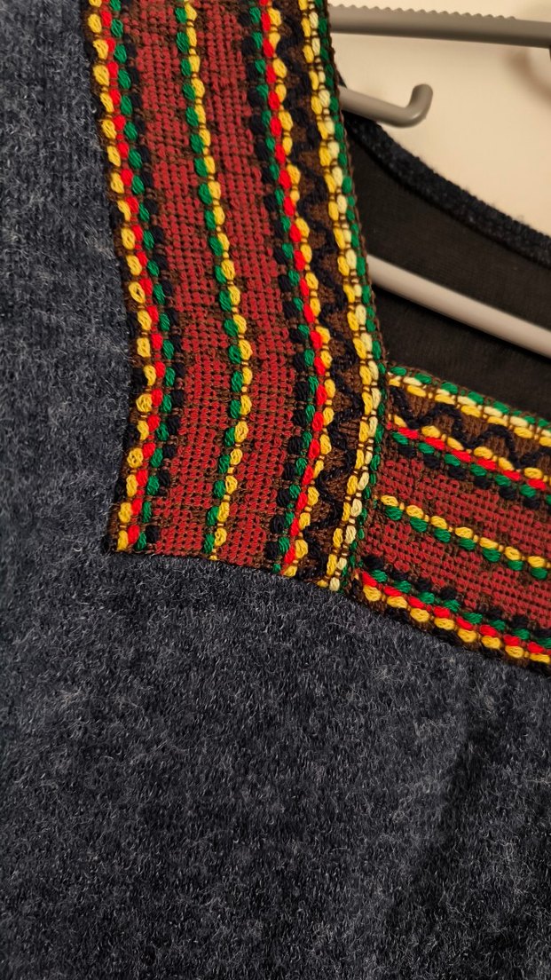 Nakışlı Kazak Tunik - Görsel 2