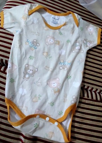 3 Ay Beden çeşitli Renk Erkek Bebek Yazlık Tulum