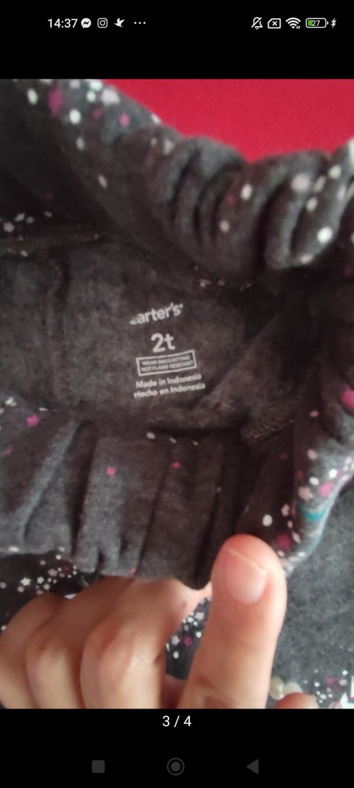 Carter's kız penye şort pantolon - Görsel 3