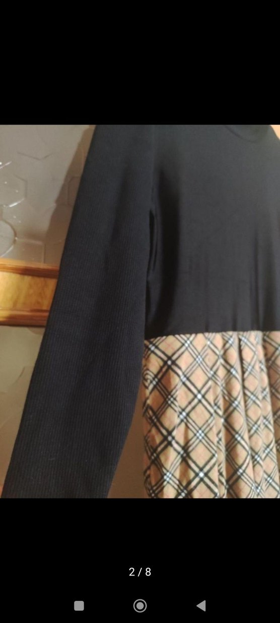 Burberry desenli elbise - Görsel 3