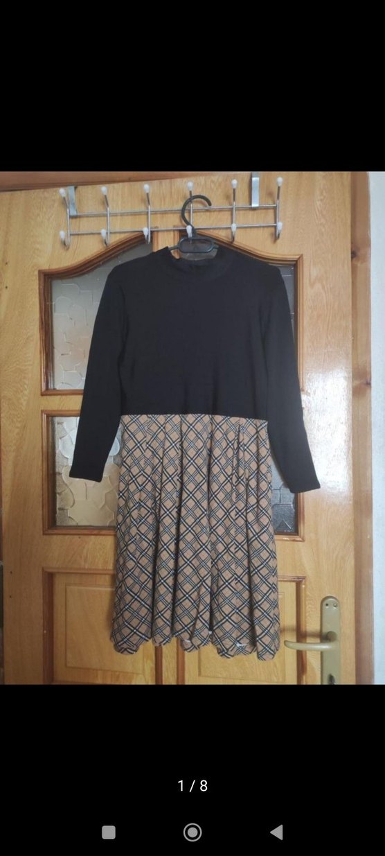 Burberry desenli elbise - Görsel 2