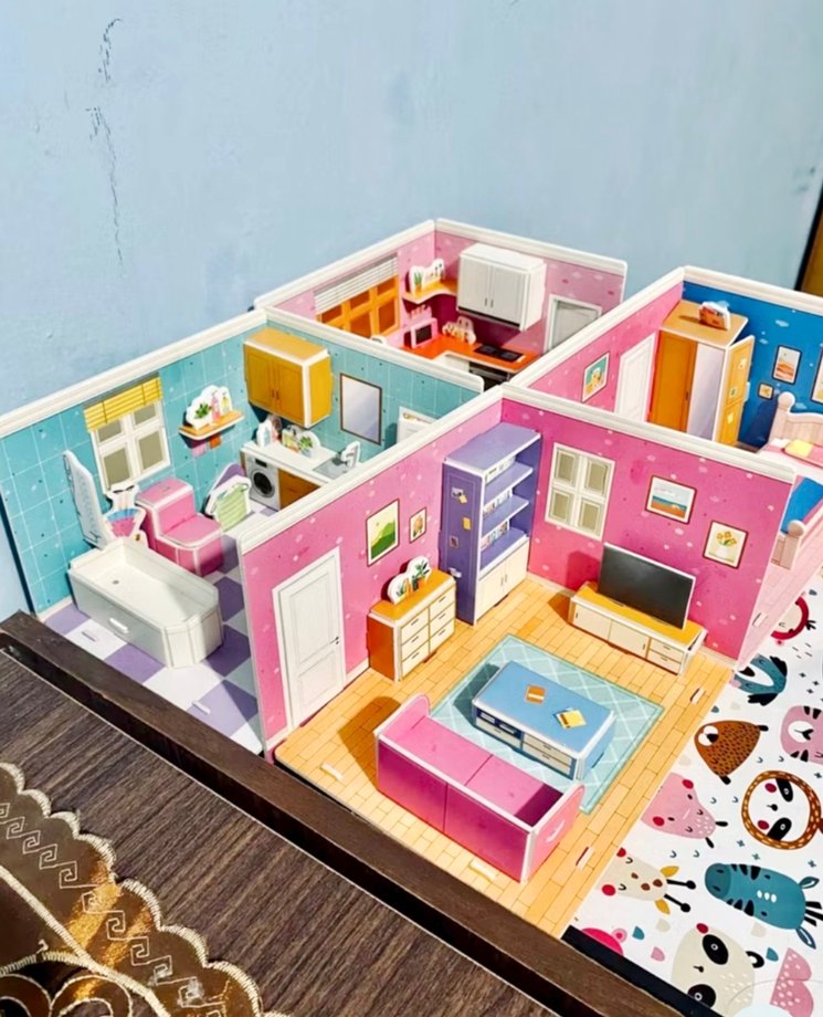 3D Puzzle Ev Serisi - Görsel 3