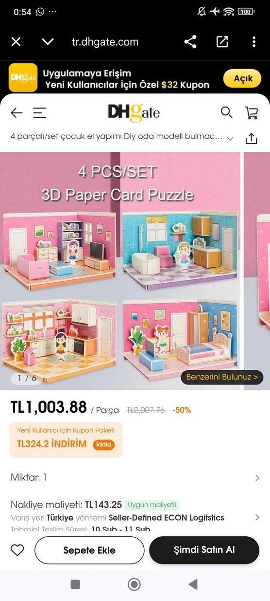 3D Puzzle Ev Serisi - Görsel 4