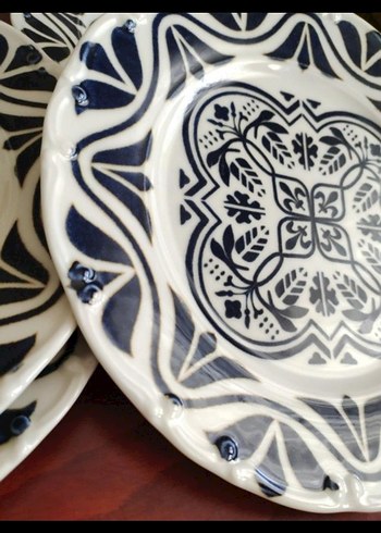 Porselen Servis Tabağı 4'lu - Görsel 2