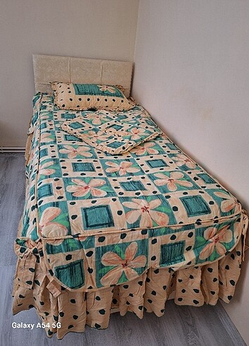 Beden sarı Renk Tek kişilik yatak örtüsü