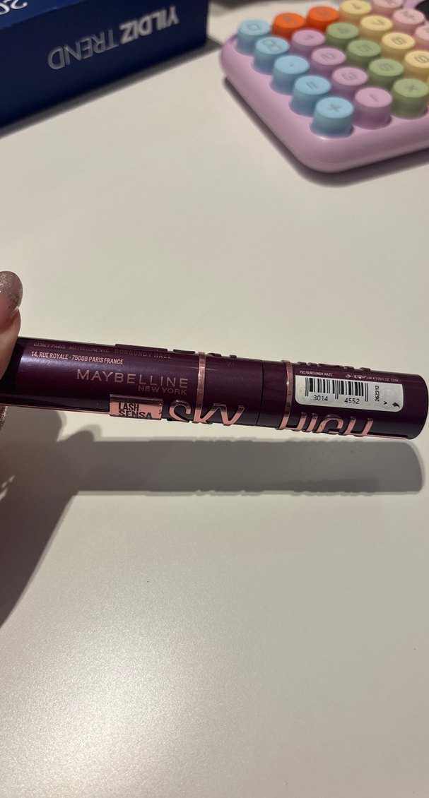 Sky High Parlak bordo  Maskara - Görsel 2