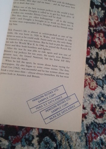 Dick Francis - The Danger - Görsel 2