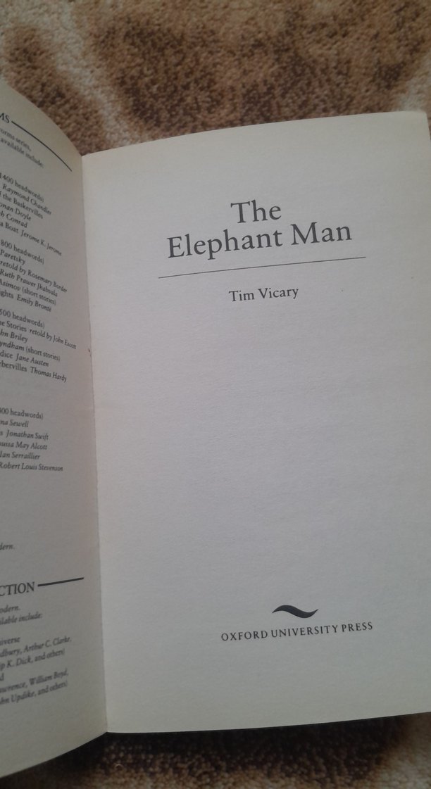 The Elephant Man - Tim Vicary - Görsel 2