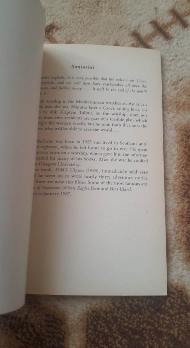 Santorini - Alistair MacLean - Görsel 2