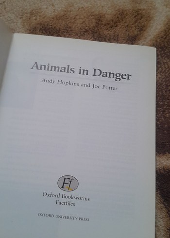 Animals in Danger - Joc Potter and Andy Hopkins - Görsel 2