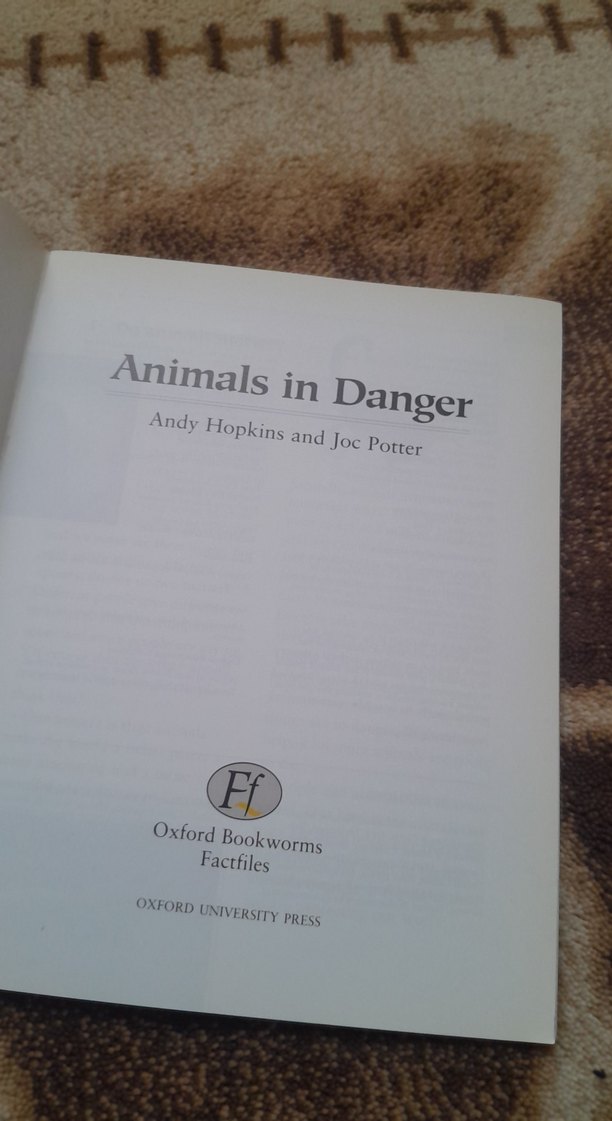 Animals in Danger - Joc Potter and Andy Hopkins - Görsel 2