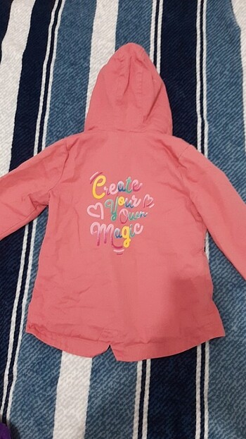 24-36 Ay Beden pembe Renk Kot ceket