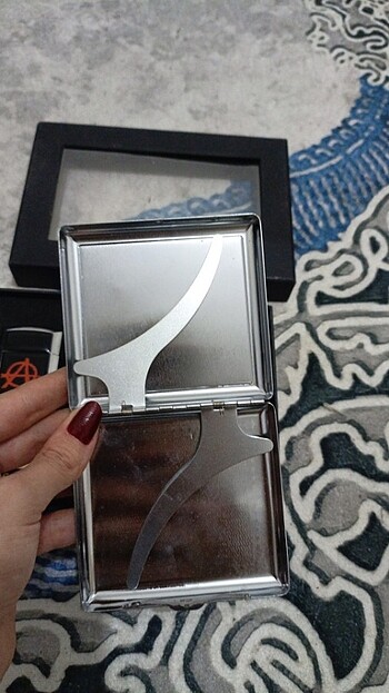 Beden Zippo ve tabaka set