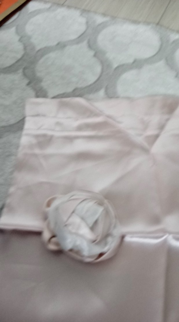 Düz açık pembe kese çiçeği çıkmis dikilebilir yada yapistirilir - Görsel 3