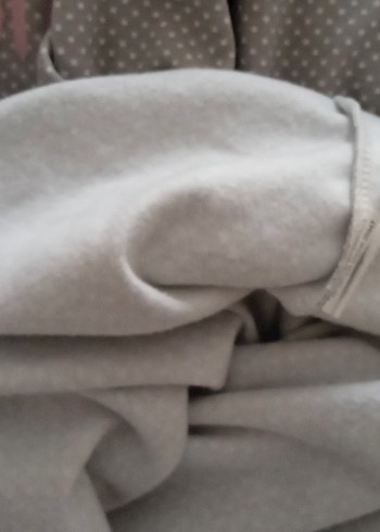 Gri Uzun Kollu Midi Kadın gecelik - Görsel 4