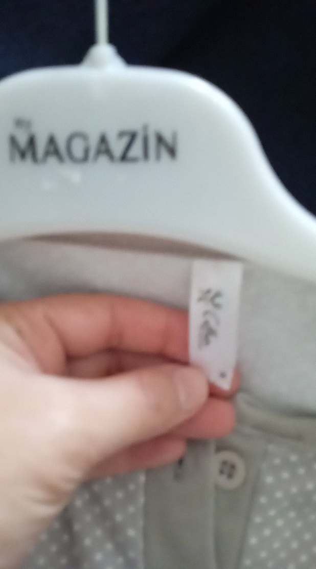 Gri Uzun Kollu Midi Kadın gecelik - Görsel 3