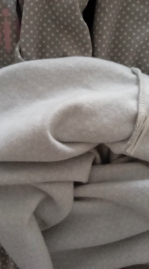 Gri Uzun Kollu Midi Kadın gecelik - Görsel 4