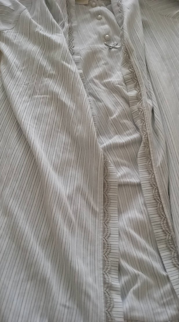 Gri Askılı Hamile ve Emzirme Gecelik - Görsel 5