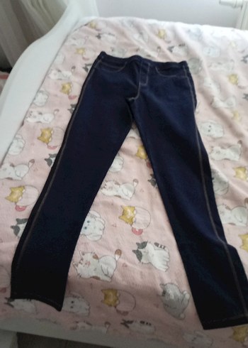 çocuk lacivert Esnek Slim Fit Kot Pantolon