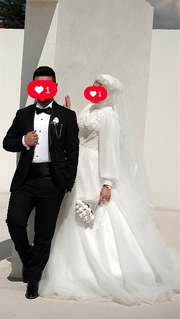 Setrms tesettür gelinlik - Görsel 4