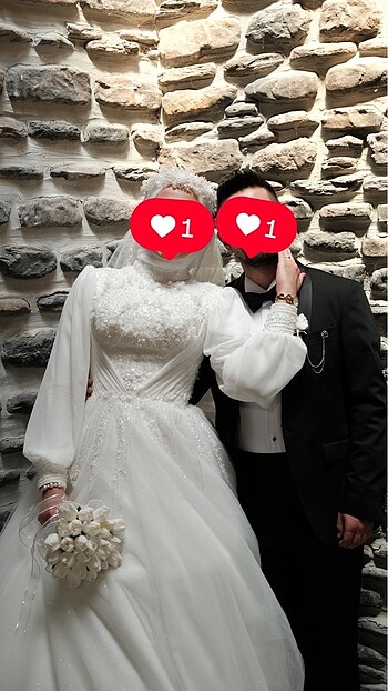 Setrms tesettür gelinlik - Görsel 2