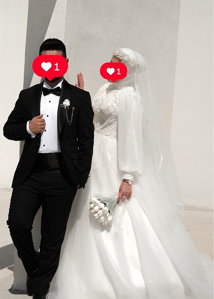 Setrms tesettür gelinlik - Görsel 4