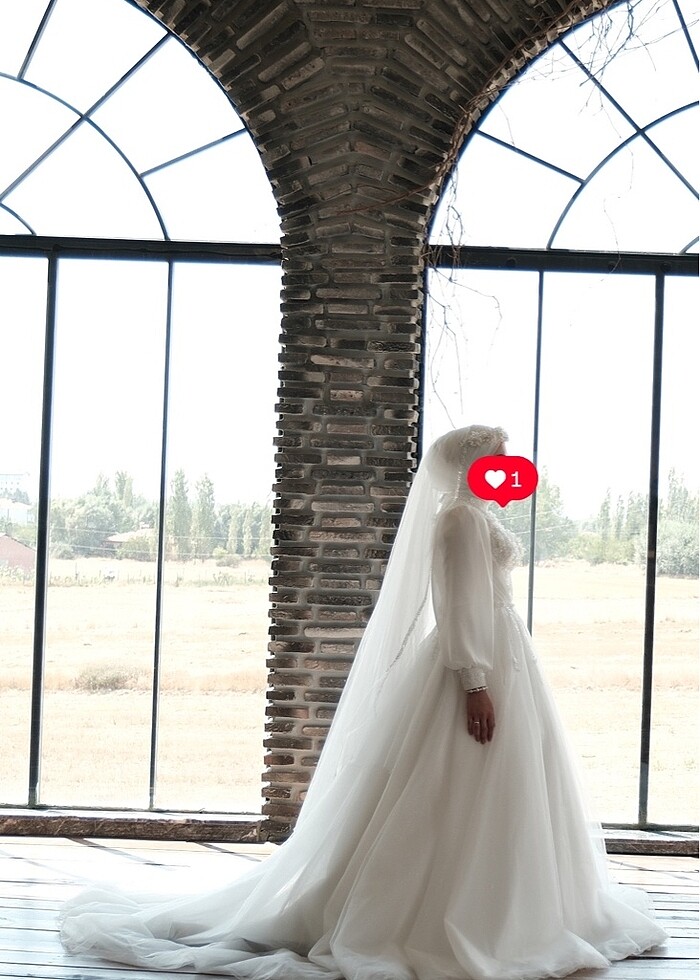 Setrms tesettür gelinlik - Görsel 3