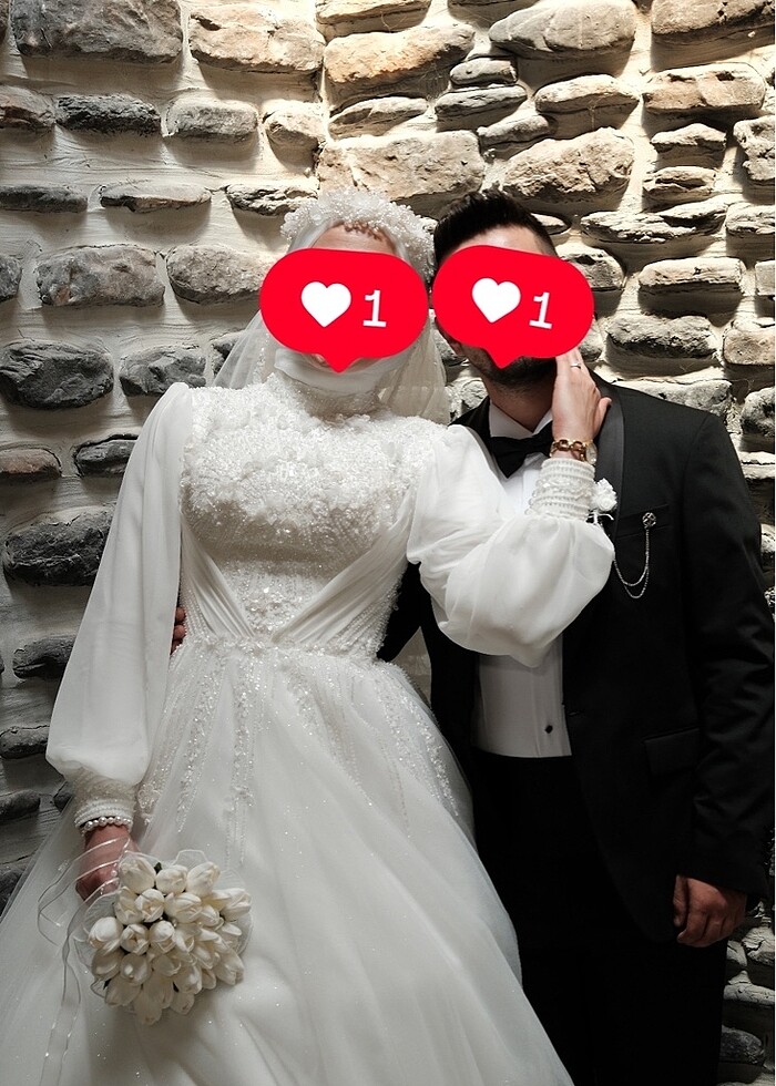 Setrms tesettür gelinlik - Görsel 2