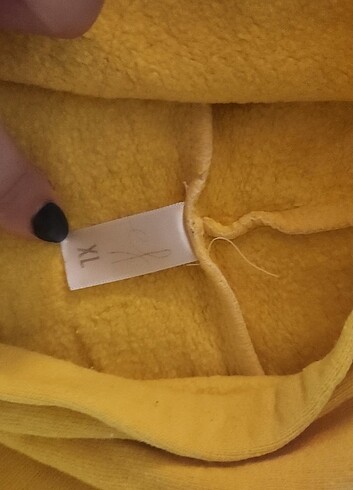 xl Beden sarı Renk Sarı sweatshirt