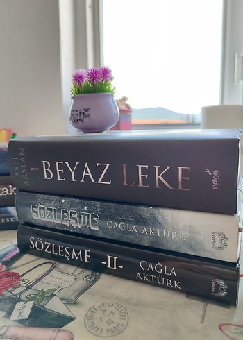aslı arslanın Beyaz Leke ve çağla aktürkün Sözleşme Romanları