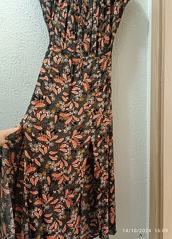 H&M Hm Madonna yaka elbise