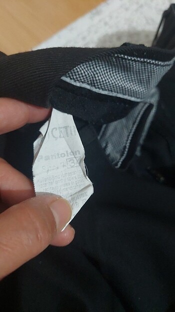 9 Yaş Beden Erkek çocuk kumaş pantalon