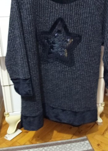 Kadın Kazak Uzun Kollu - Görsel 8