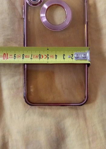 Bej Parlak Telefon Kapağı - Görsel 4