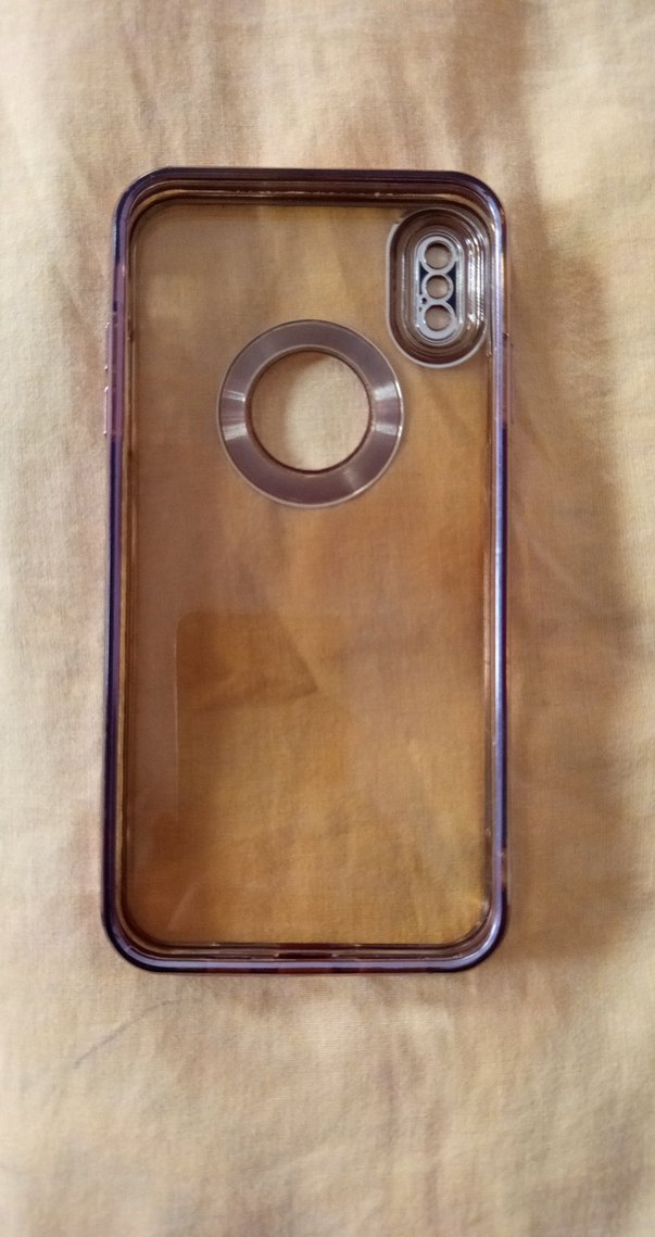 Bej Parlak Telefon Kapağı - Görsel 2