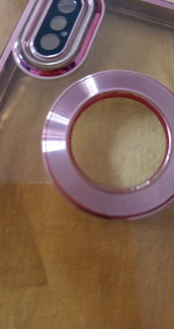 Bej Parlak Telefon Kapağı - Görsel 5