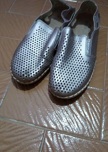 Gri Kadın Günlük Ayakkabı - Görsel 3