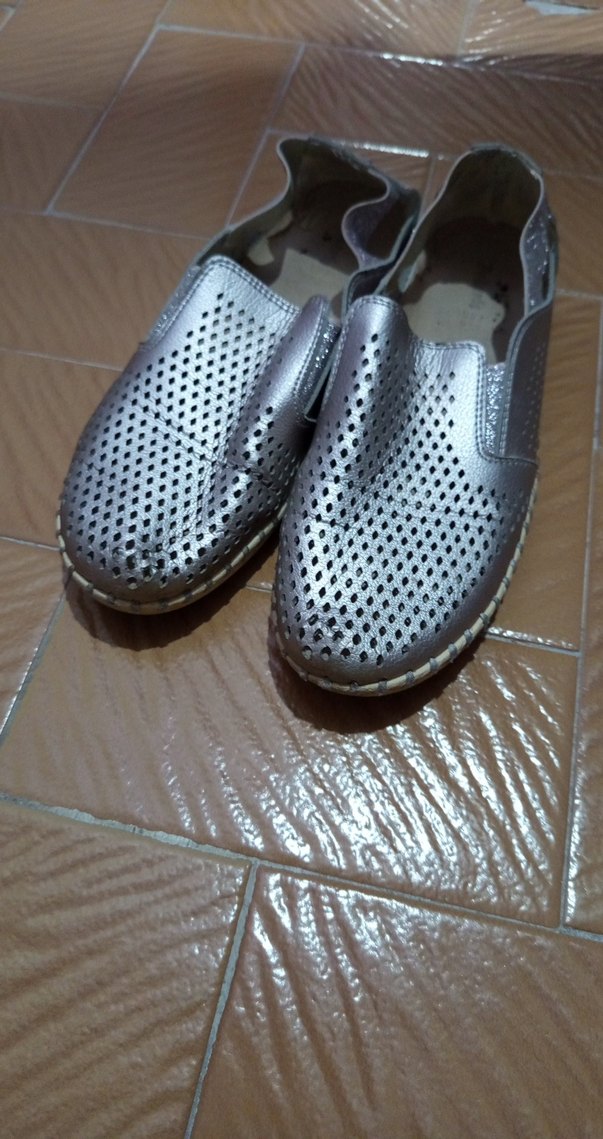 Gri Kadın  Günlük Ayakkabı - Görsel 3