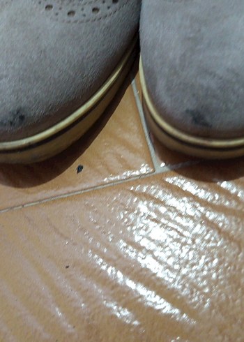 Gri Süet Erkek Klasik Ayakkabı - Görsel 5