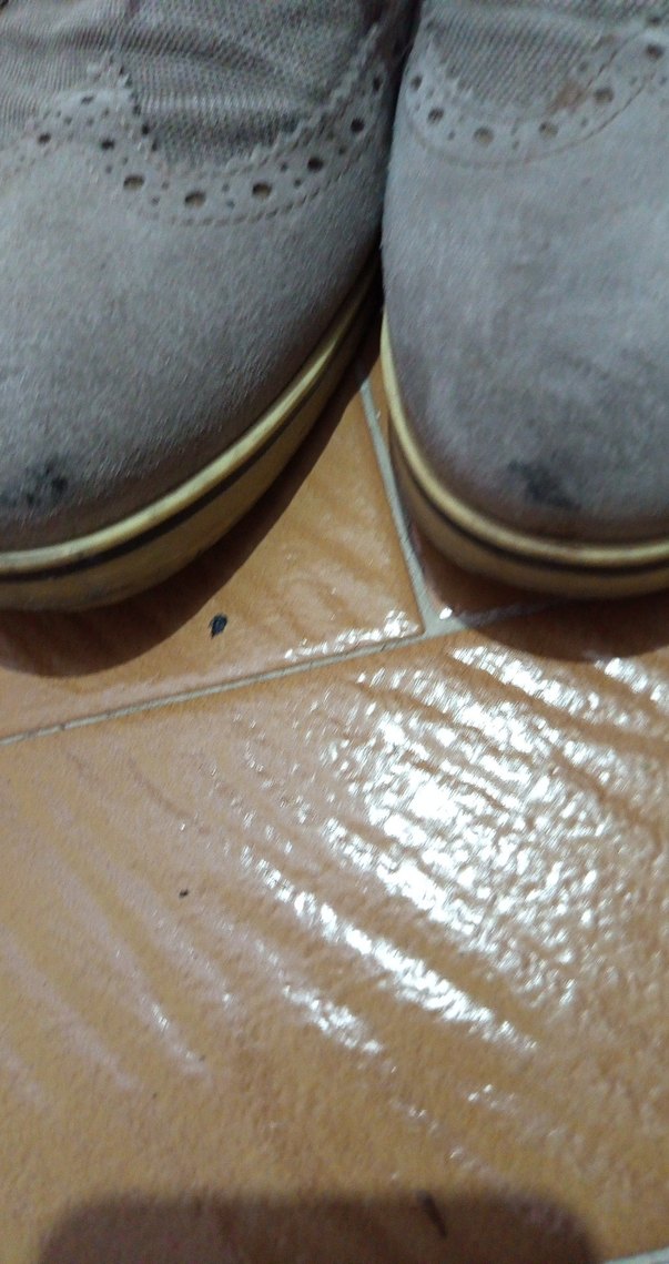 Gri Süet Erkek Klasik Ayakkabı - Görsel 5