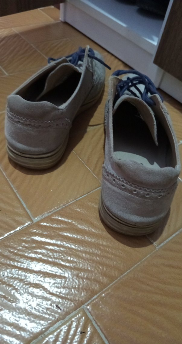 Gri Süet Erkek Klasik Ayakkabı - Görsel 4