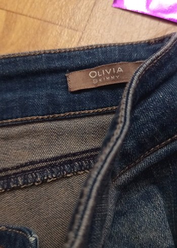 Lacivert Kadın Denim Normal Boy Jean - Görsel 3