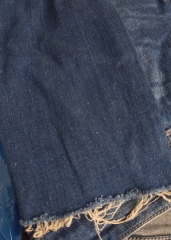 Lacivert Kadın Denim Normal Boy Jean - Görsel 7