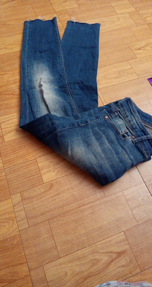 Lacivert Kadın Denim Normal Boy Jean - Görsel 5