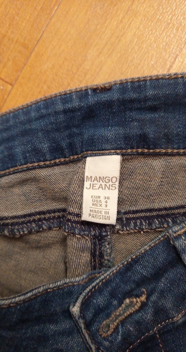 Lacivert Kadın Denim Normal Boy Jean - Görsel 2