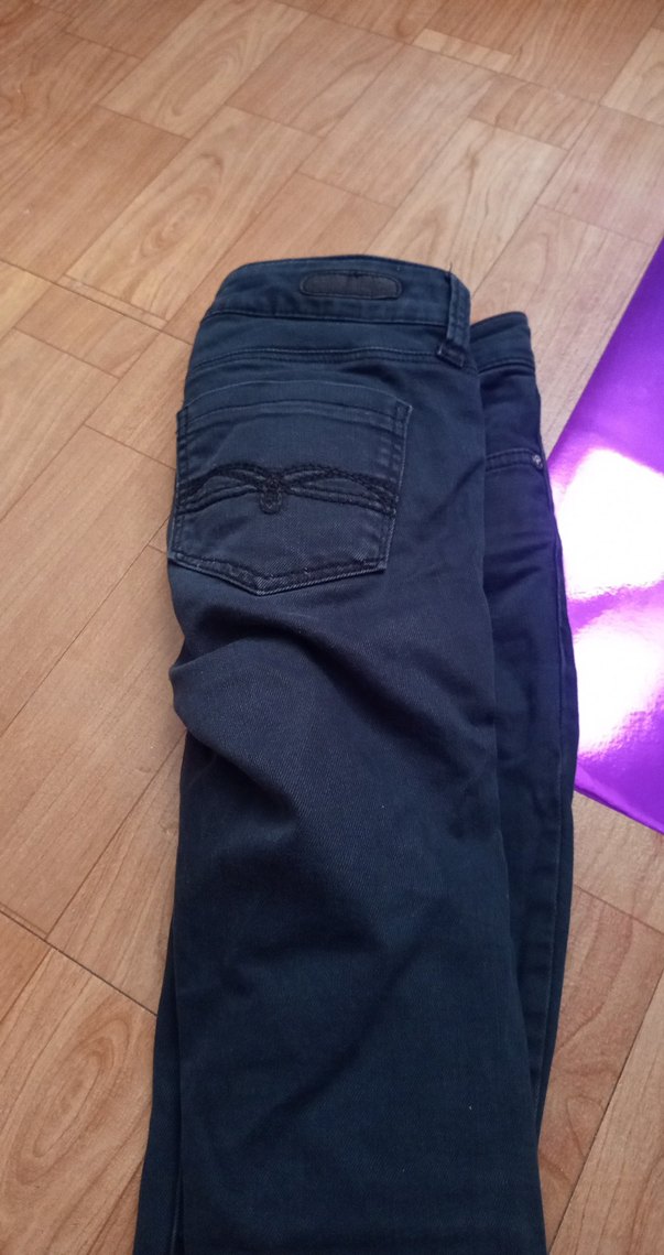 Koyu Mavi Kot Pantolon - Görsel 2