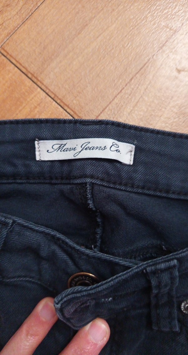 Koyu Mavi Kot Pantolon - Görsel 3