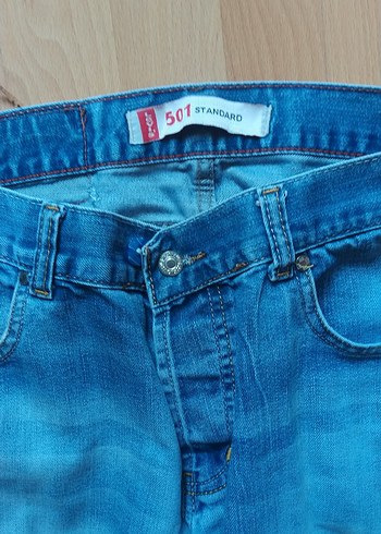 Levis Mavi Bol Kesim Denim Pantolon
