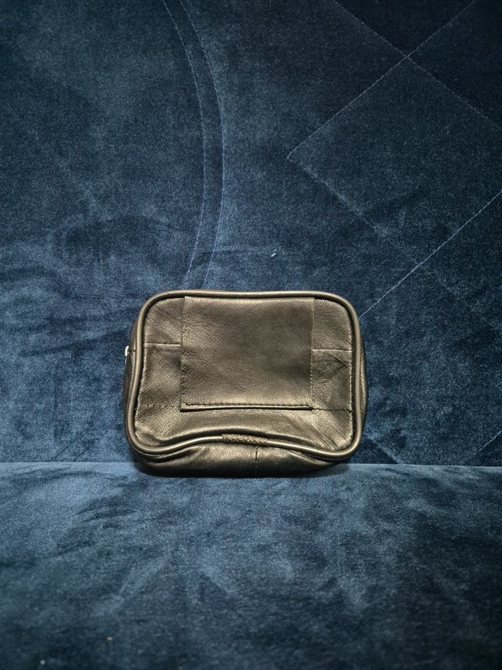 Kemere Takılır Fermuarlı Siyah Suni Deri Erkek  Cüzdan - Görsel 2