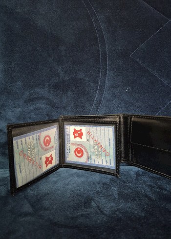 Kahverengi %100 Deri Erkek Cüzdanı - Görsel 4